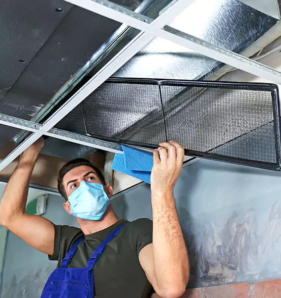 Professional Air Duct Pollen Cleaning in Peabody, MA